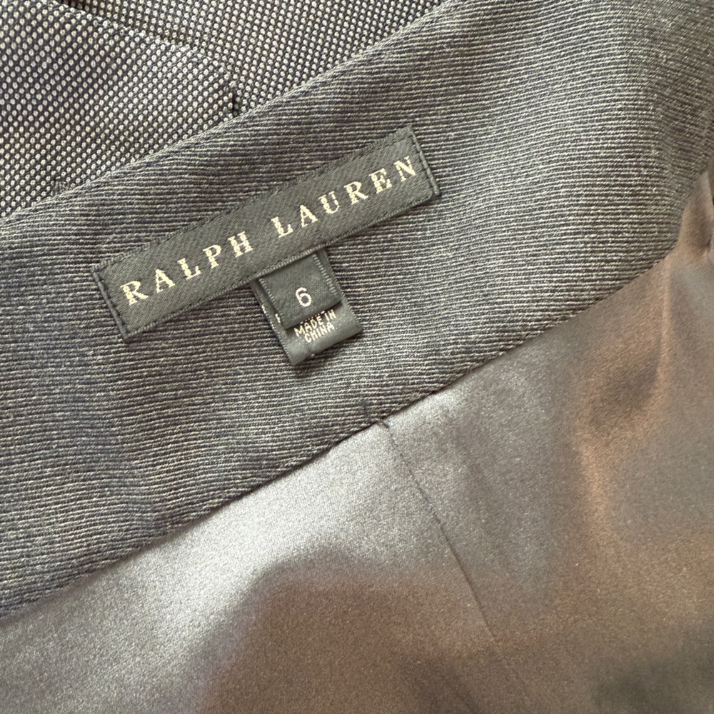 Ralph Lauren straight Grey Belted Women's Skirt - Picture 10 of 10